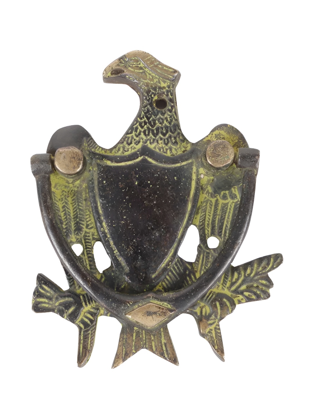 

Indianshelf Beige & Black Eagle Door Knocker