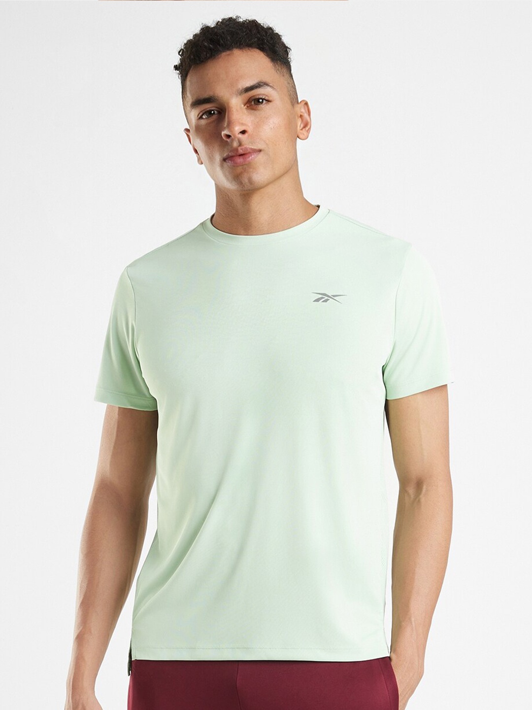 

Reebok Ultra Light Round Neck T-shirt, Green