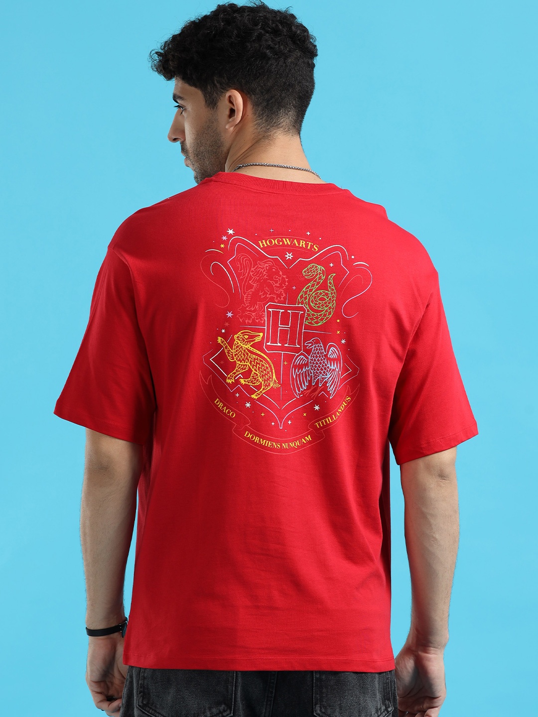 

Entertainment Store Unisex Harry Potter 3587 Oversized T Shirt, Red