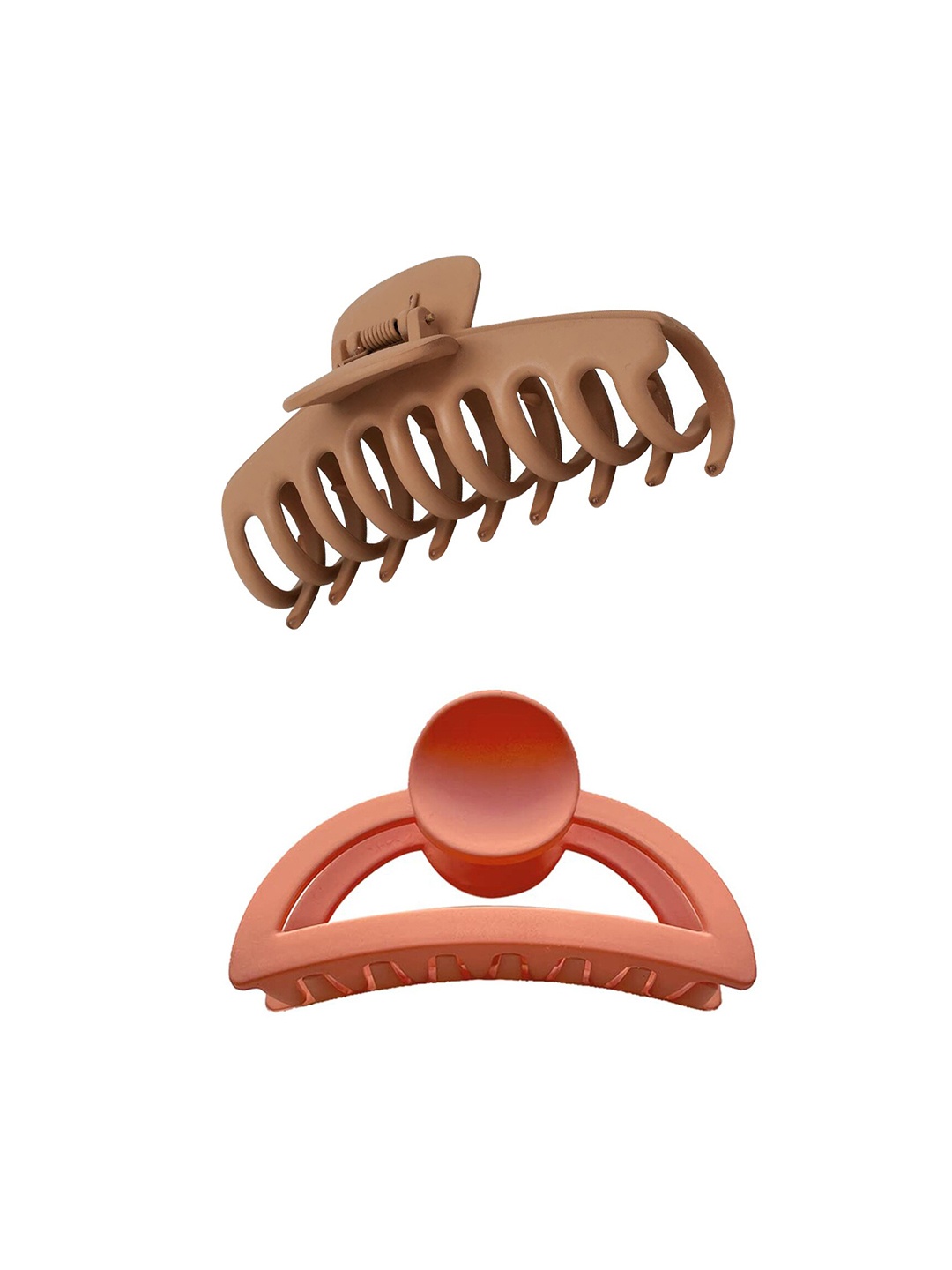 

Xivir Set of 2 Claw Clip, Peach