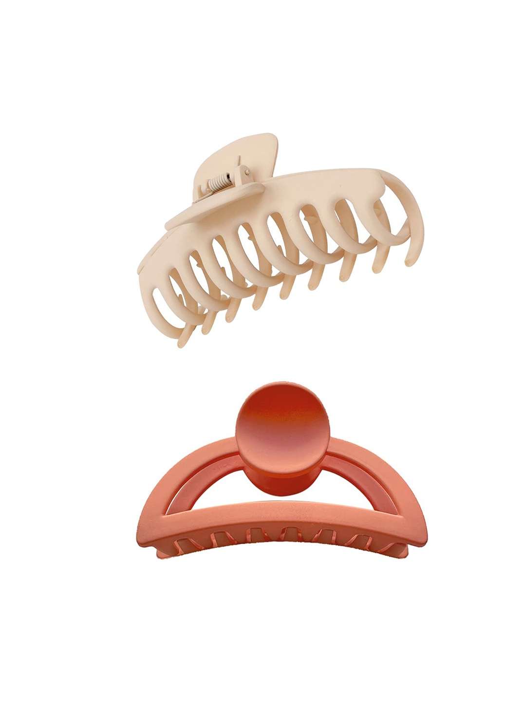 

Xivir Set of 2 Claw Clips, Peach