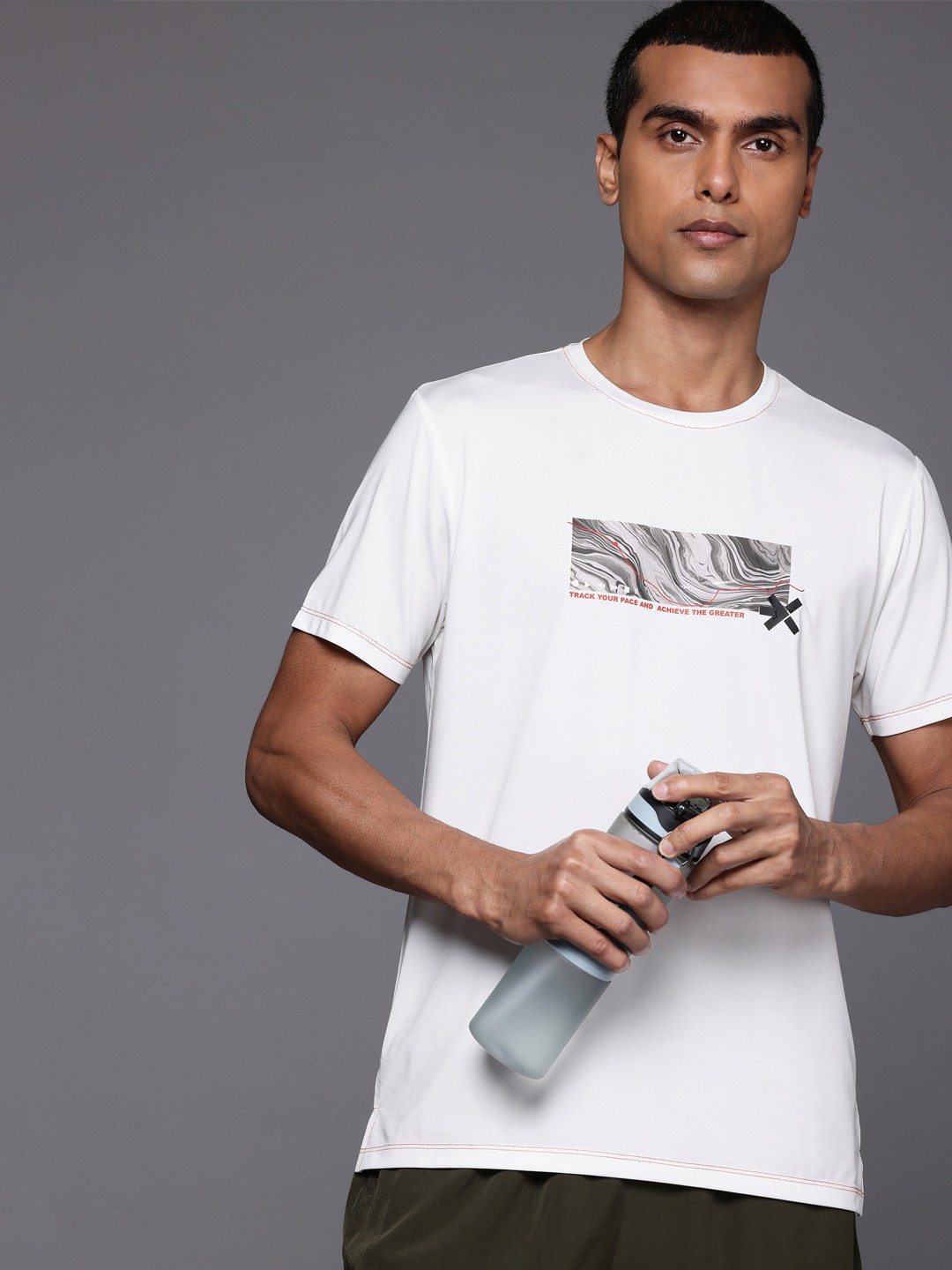 

HRX by Hrithik Roshan Training T-shirt, White