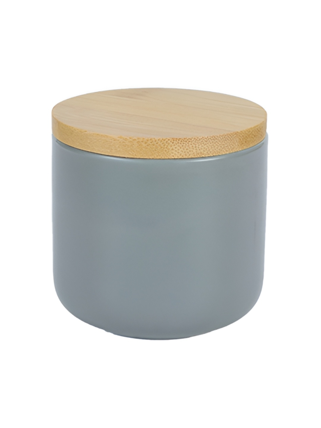

UMAI Grey Kitchen Storage Ceramic Jar with Bamboo Lid 260 ml
