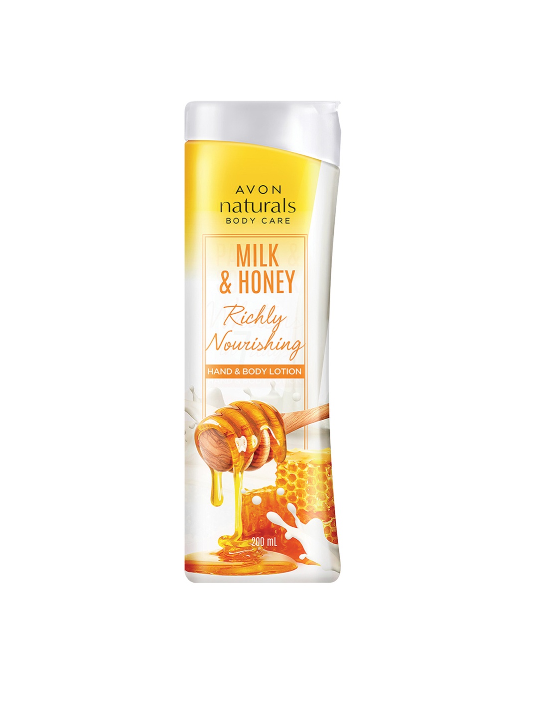 

Avon Naturals Milk & Honey Richly Nourishing Hand & Body Lotion - 200ml, White