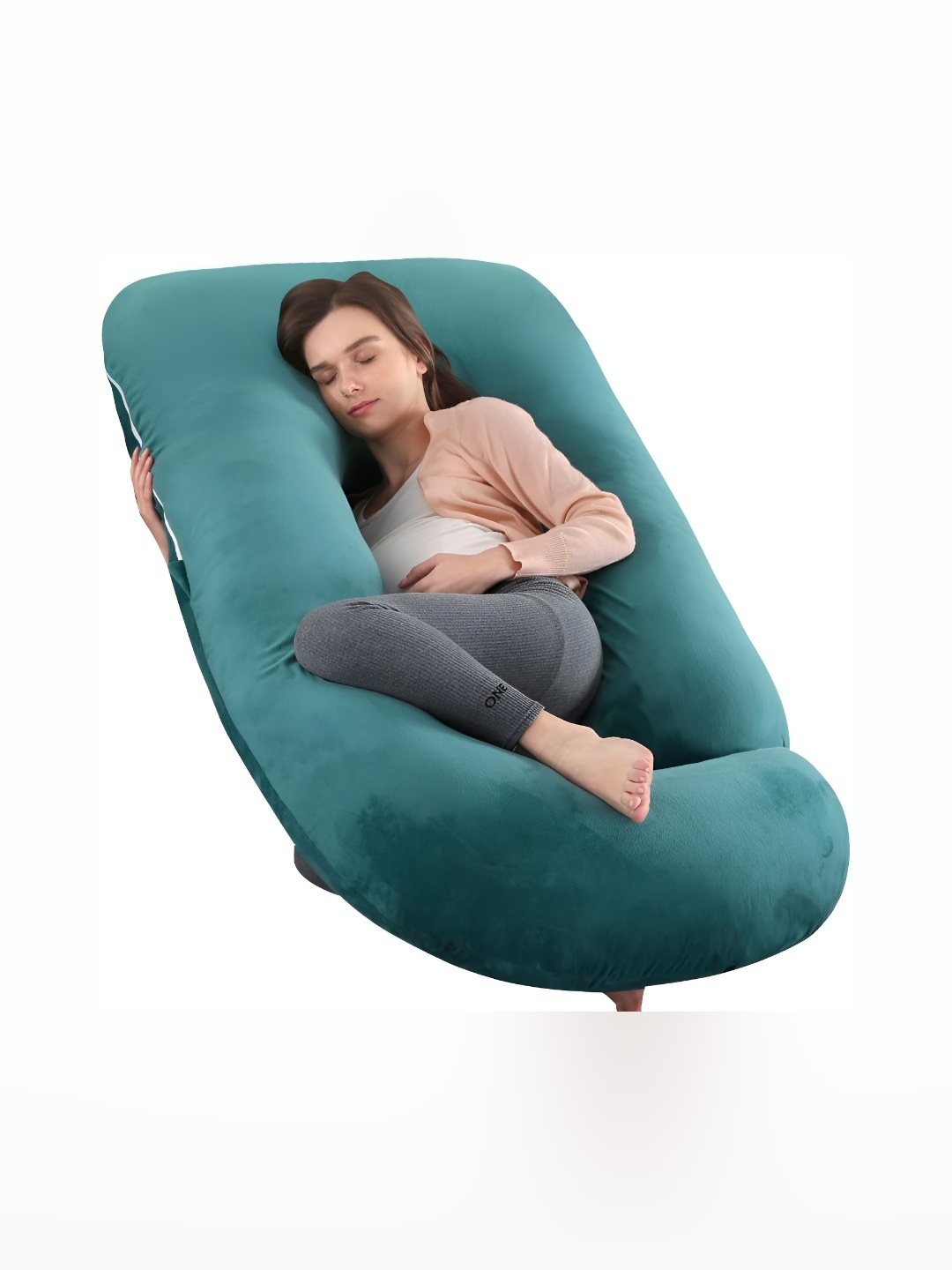 

Pum Pum Green Fibre Filled Ultra Soft U Shaped Maternity Pillow