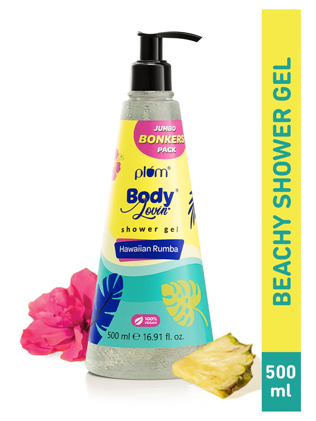 

Plum BodyLovin' Hawaiian Rumba Shower Gel - 500 ml, Yellow