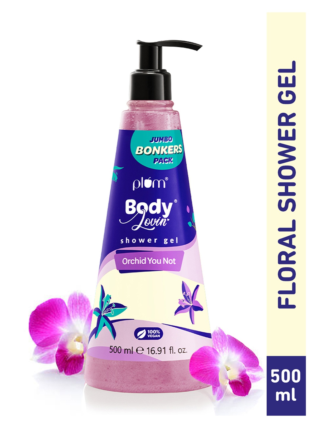 

Plum BodyLovin' Orchid-You-Not Shower Gel - 500ml, Purple