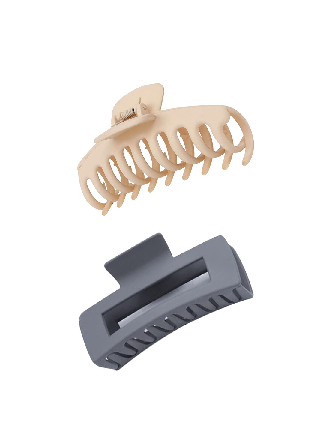 

Xivir Set of 2 Claw Clip, Grey