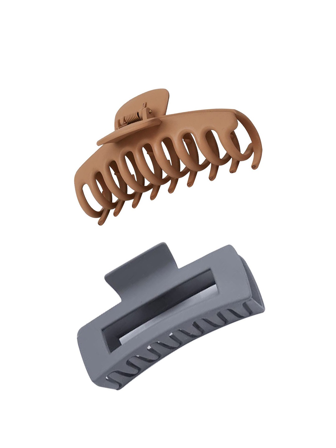 

Xivir Set of 2 Claw Clip, Grey