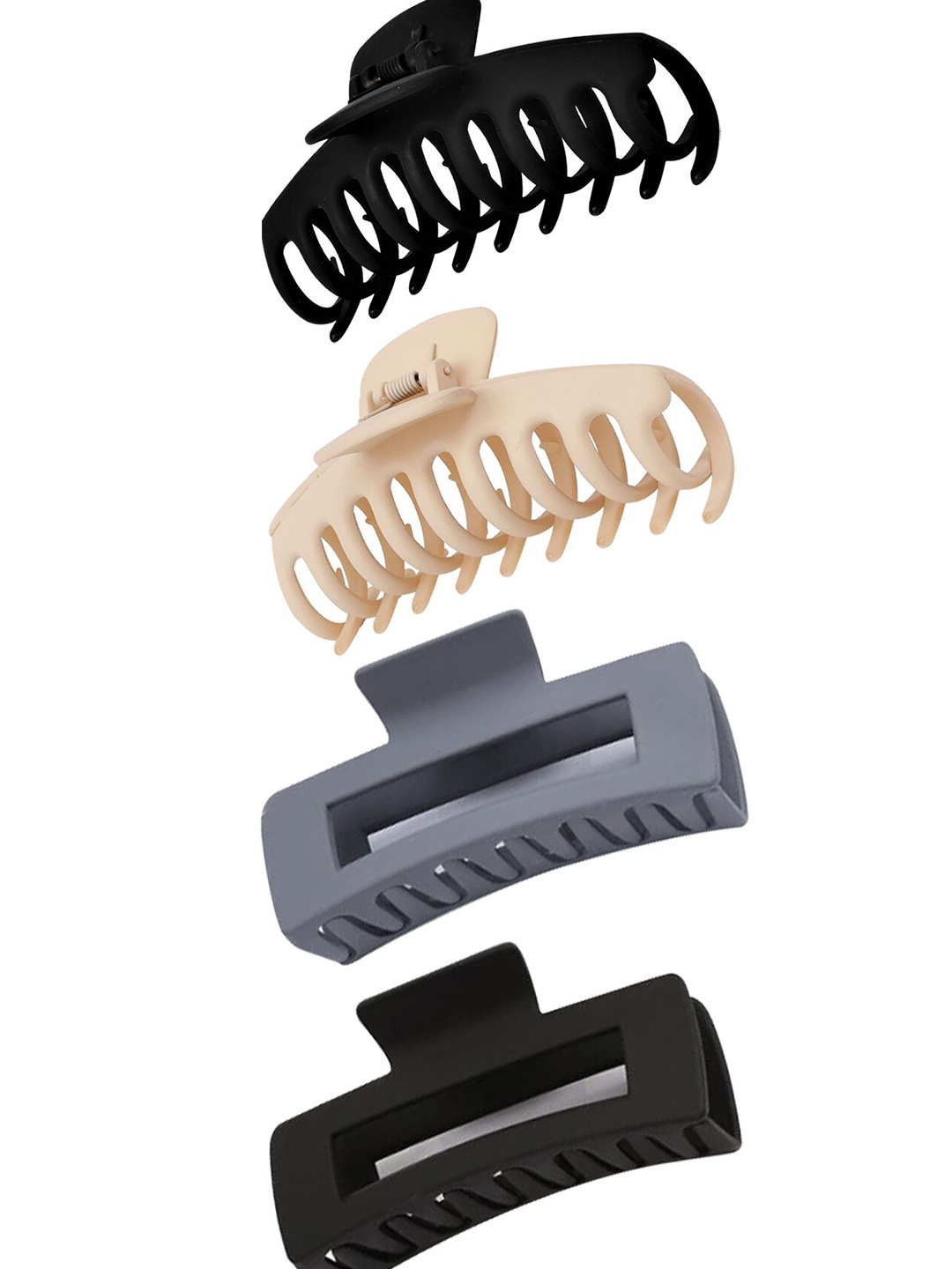 

Xivir Set of 4 Claw Clip, Grey