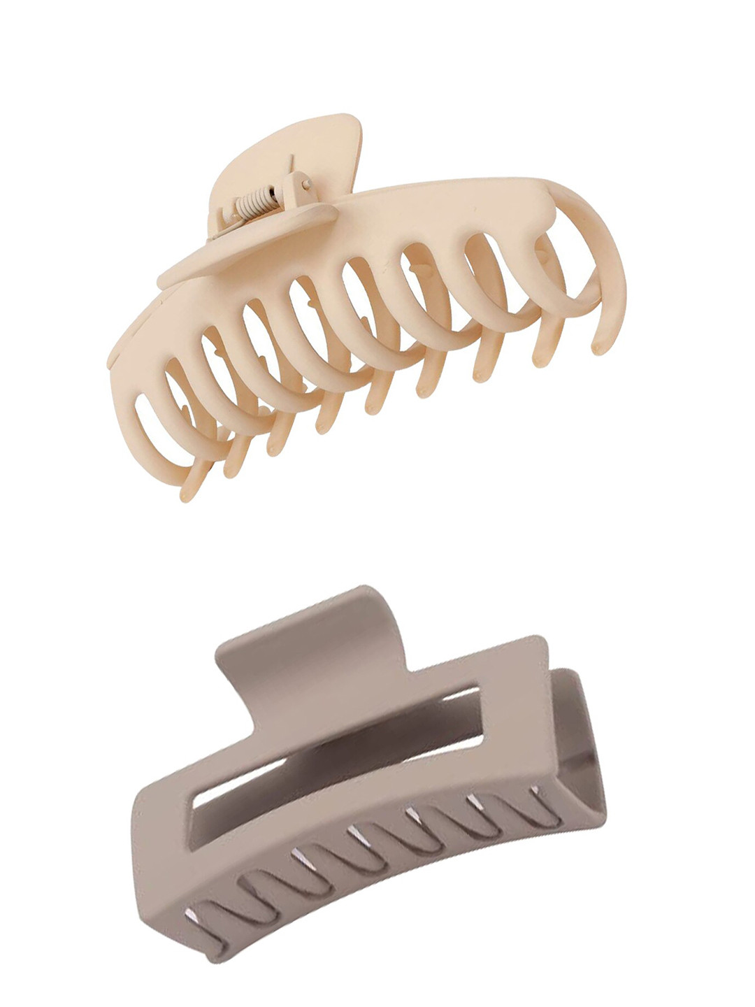 

Xivir Set of 2 Claw Clip, Off white