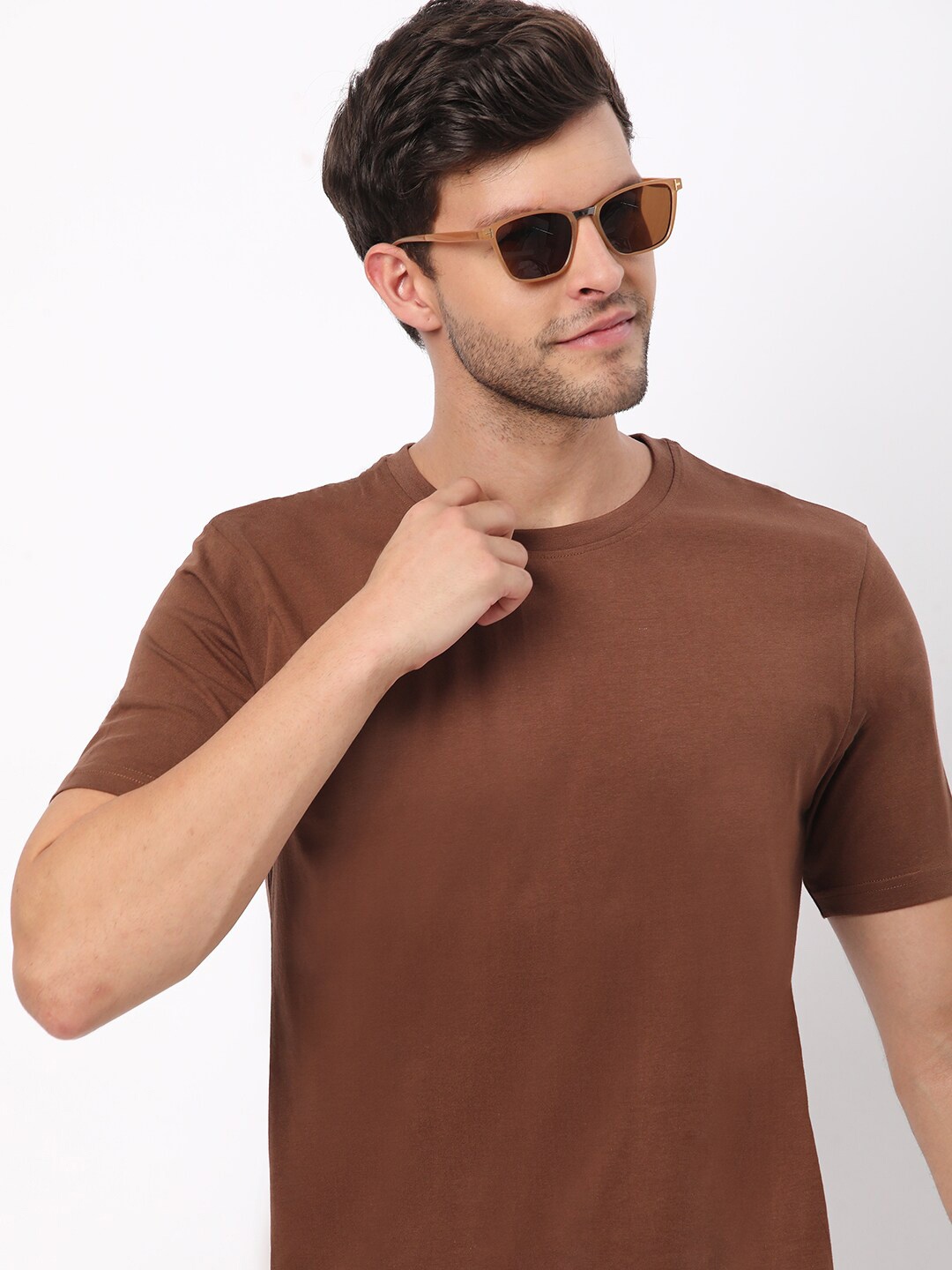 

R&B Men T-shirt, Brown