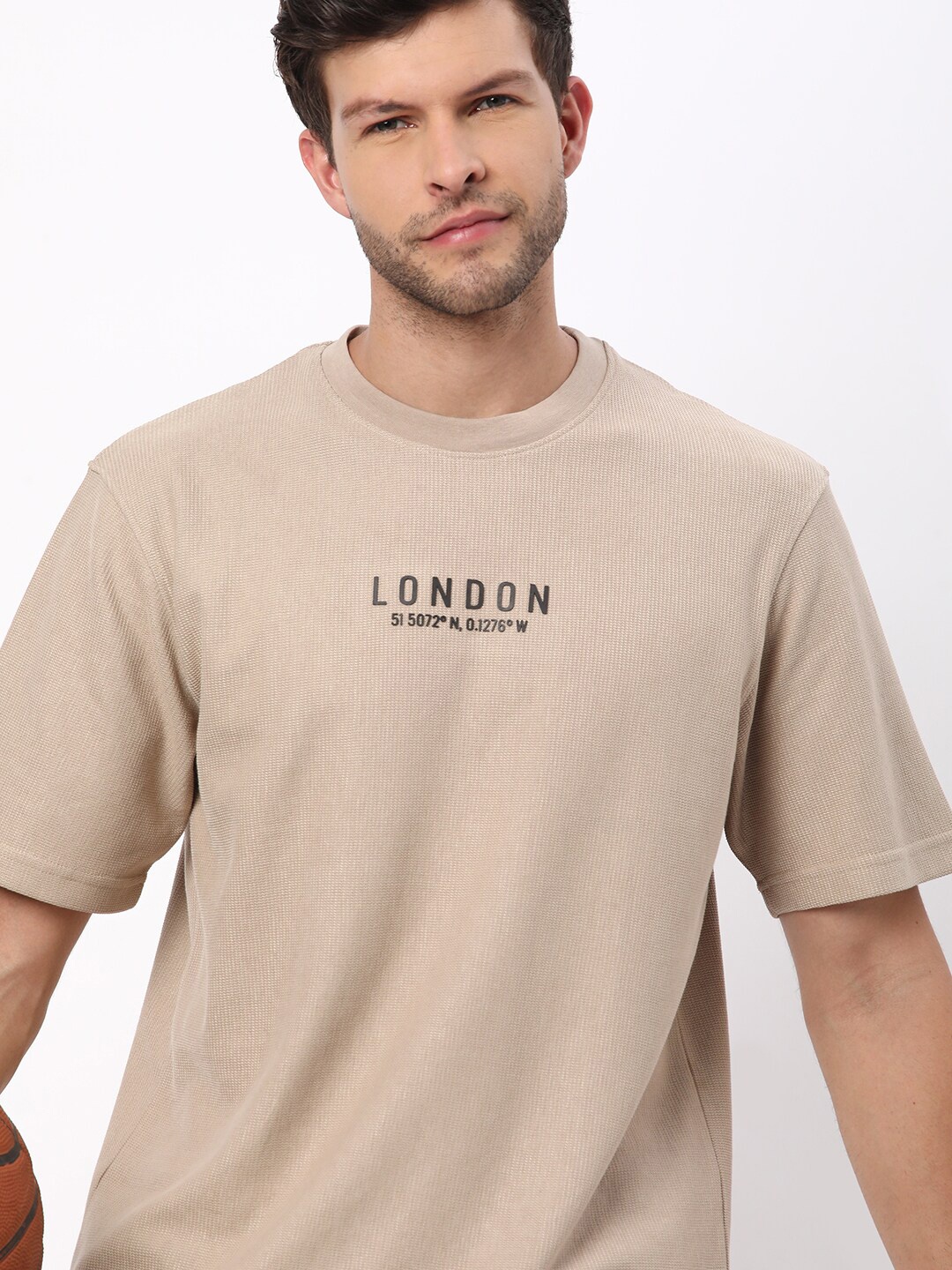 

R&B Men T-shirt, Beige