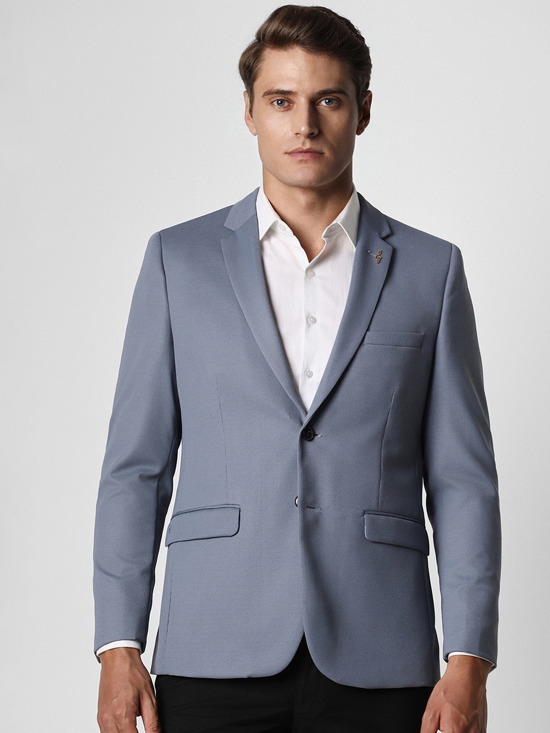 

Van Heusen Textured Super Slim-Fit Formal Blazer, Blue