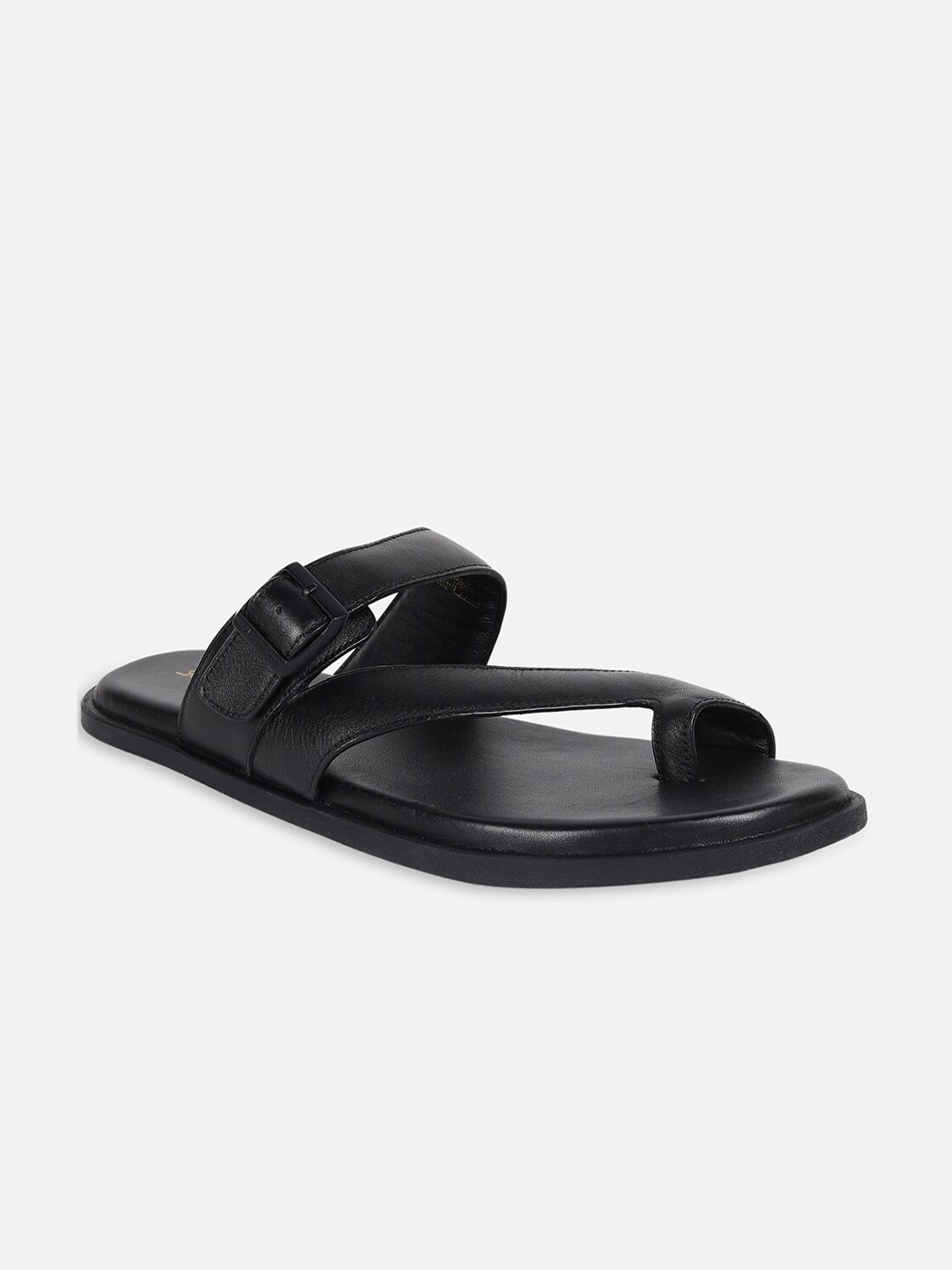 

Louis Philippe Men PU Comfort Sandals, Black