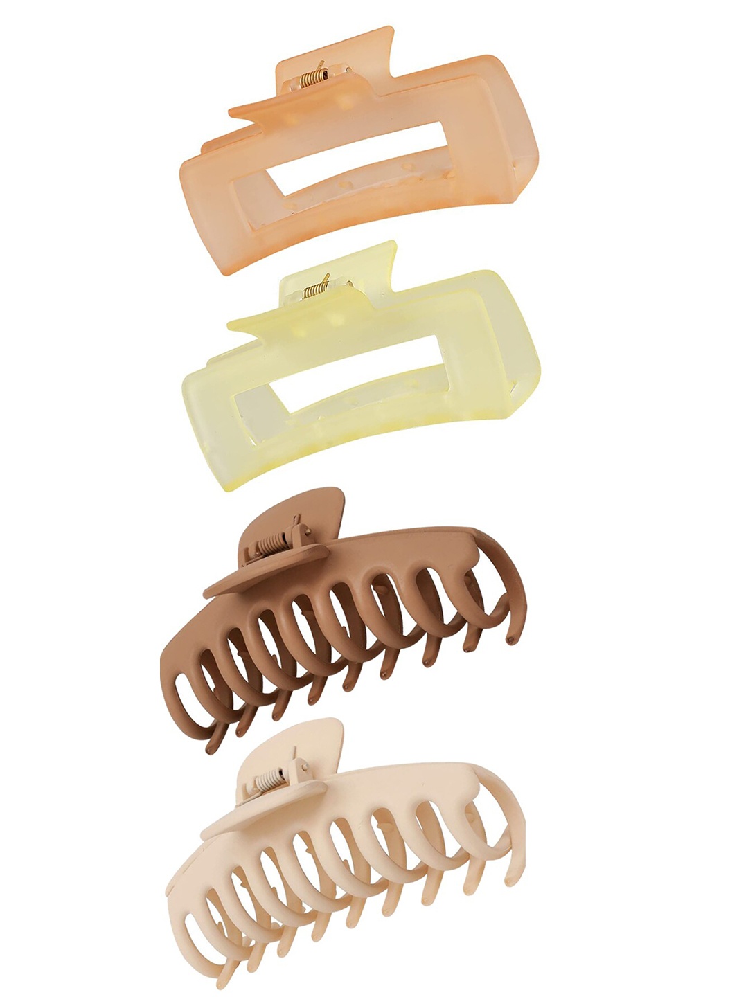 

Xivir Set of 4 Claw Clip, Brown