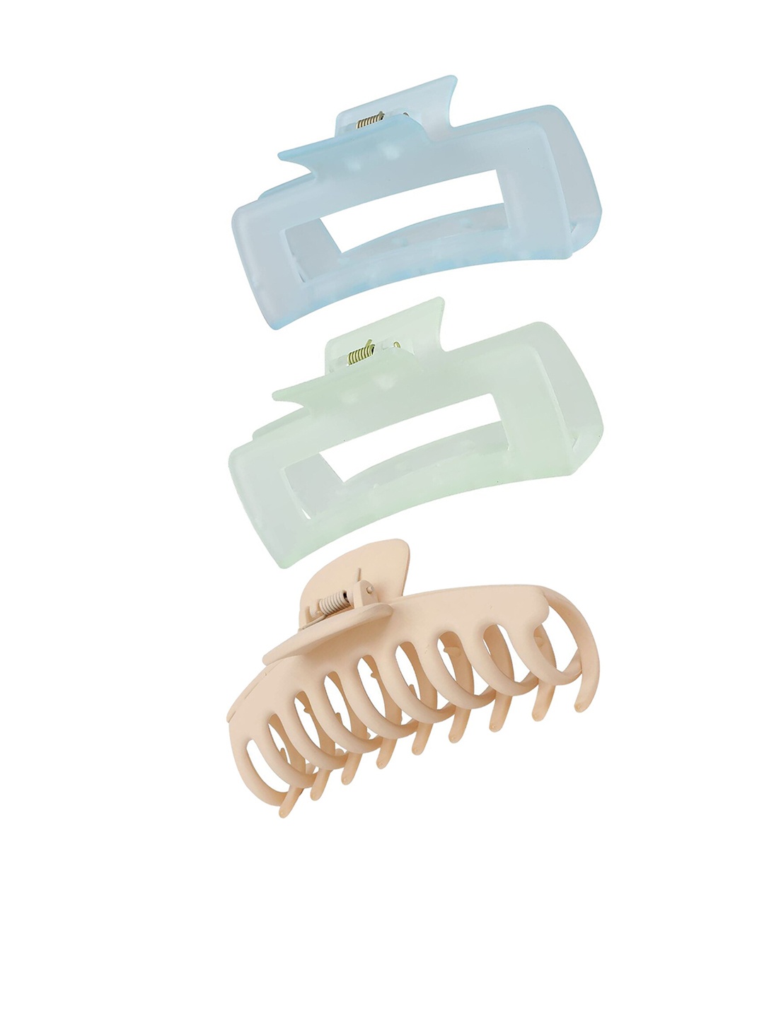 

Xivir Set of 3 Claw Clip, Off white