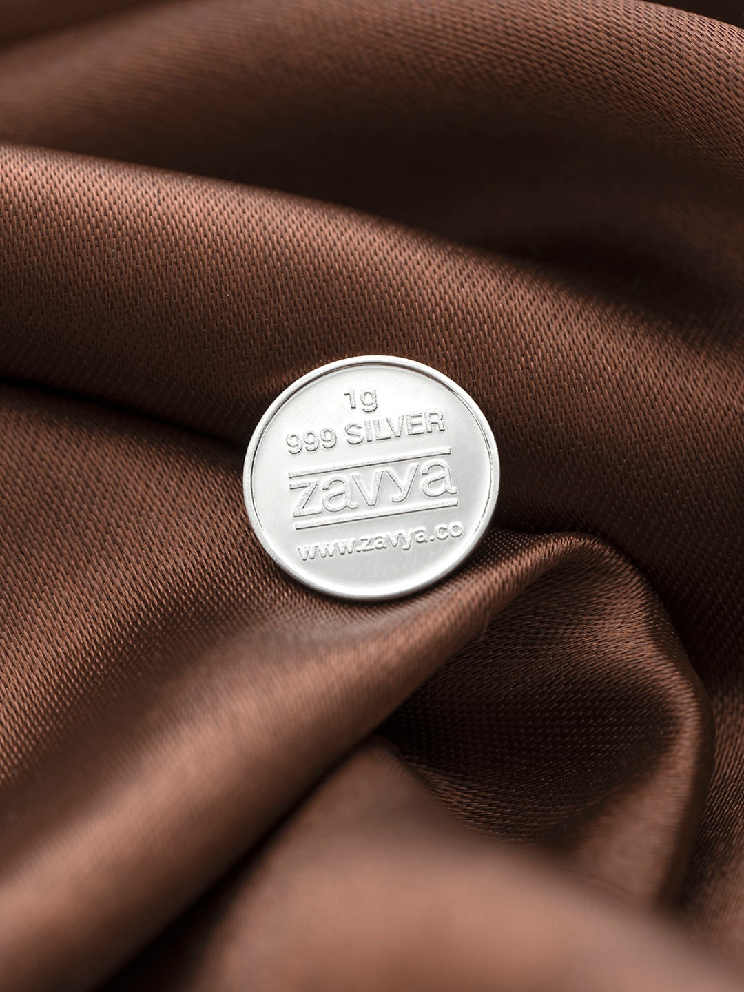 

Zavya 925 Sterling Silver Coin-1gram