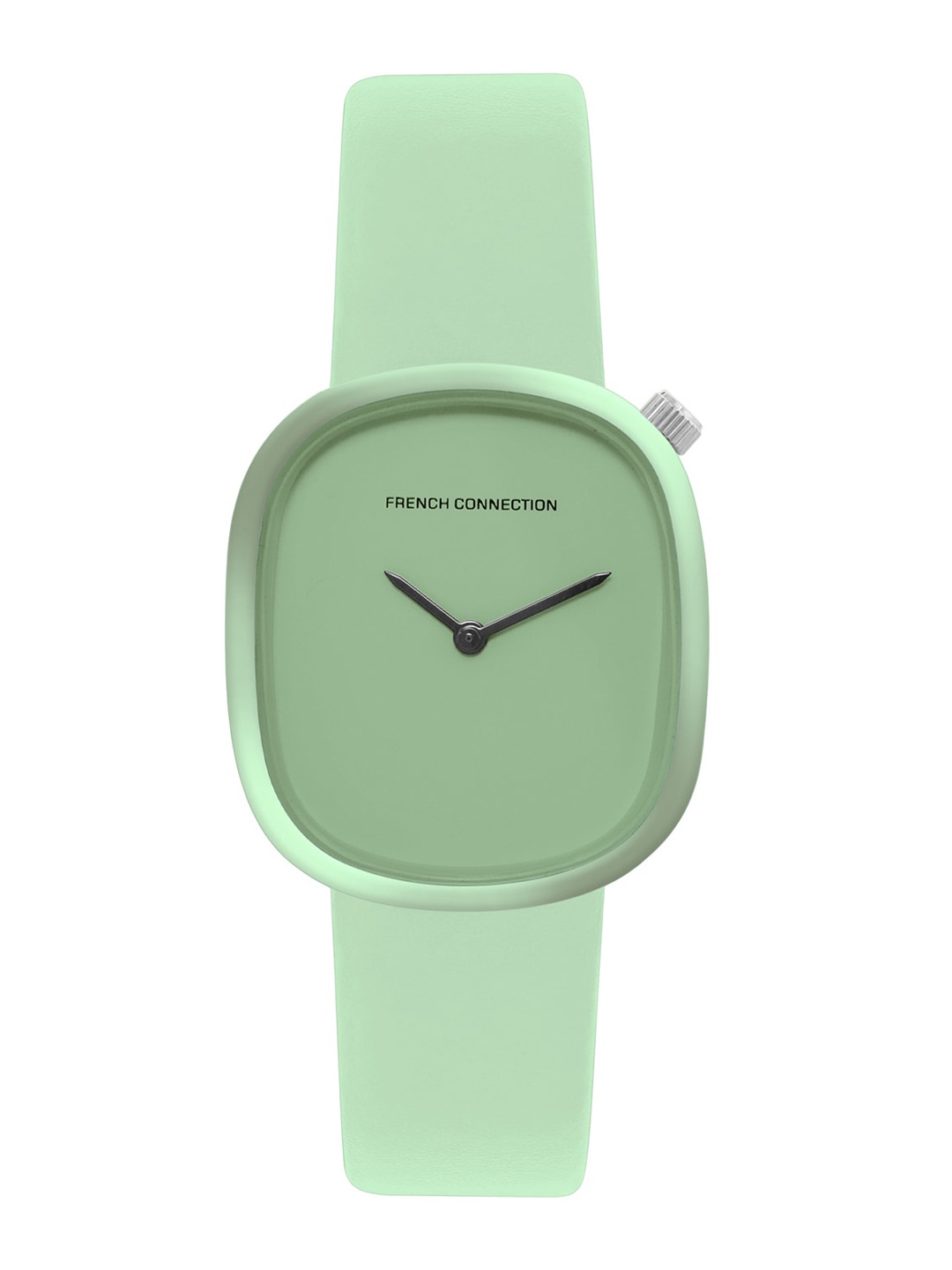 

French Connection Women Dial & Straps Rectangular Analogue Watch FCS10GR, Green