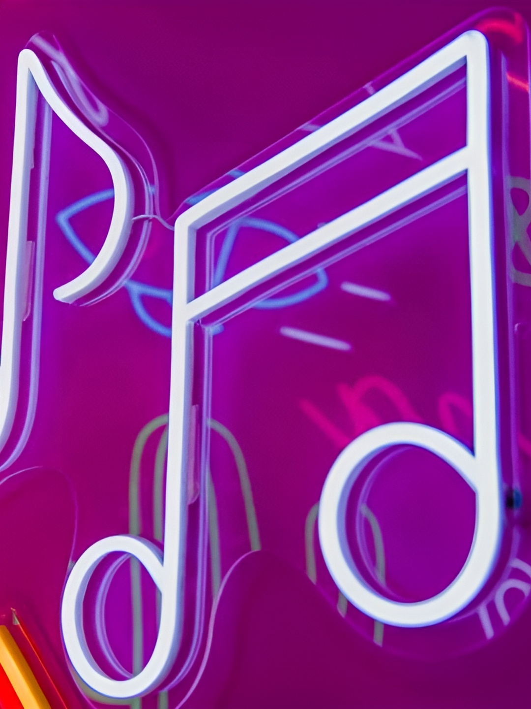 

the party planet Purple Acrylic LED Neon Light
