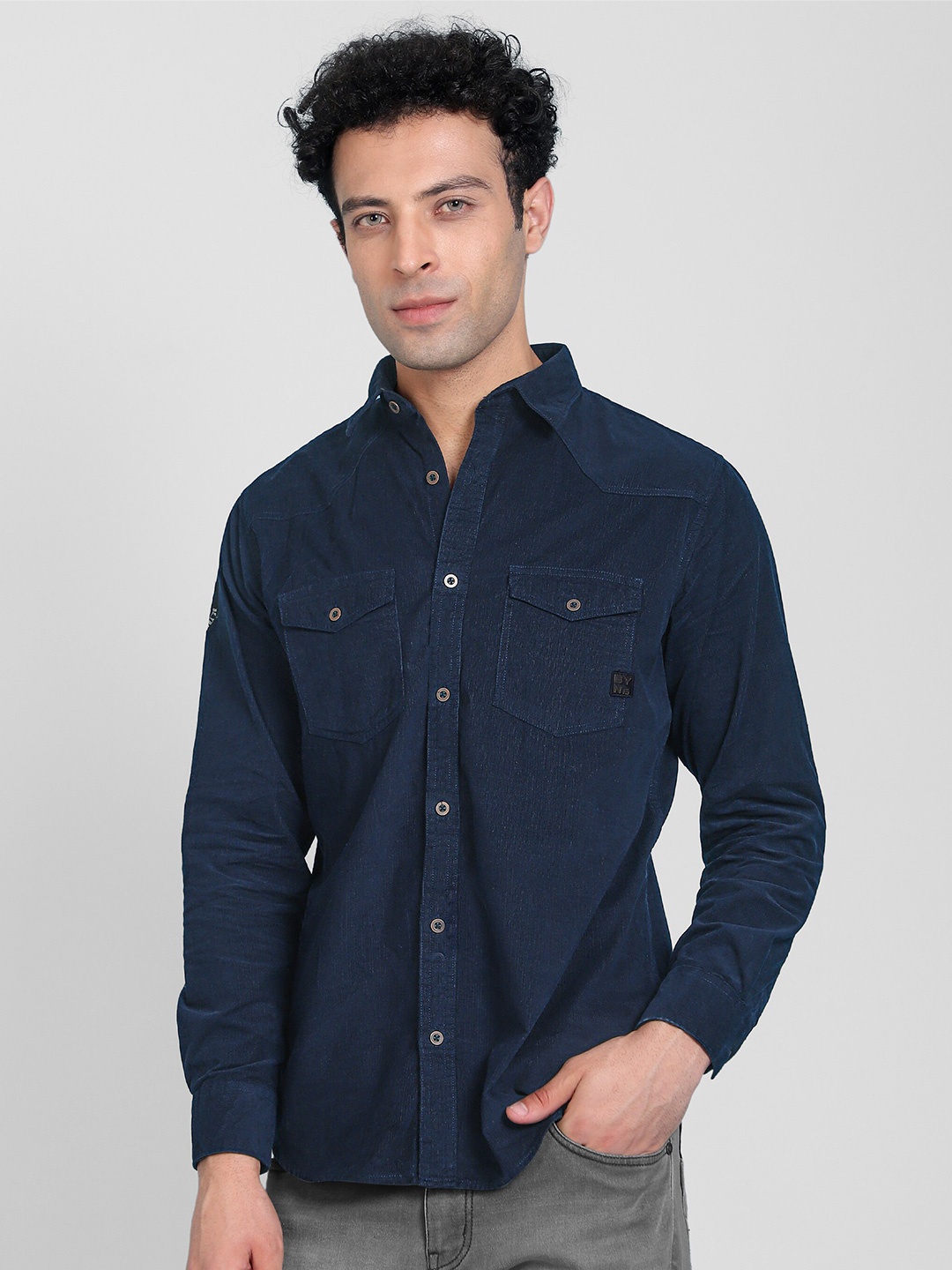 

Beyoung Corduroy Shirt, Blue