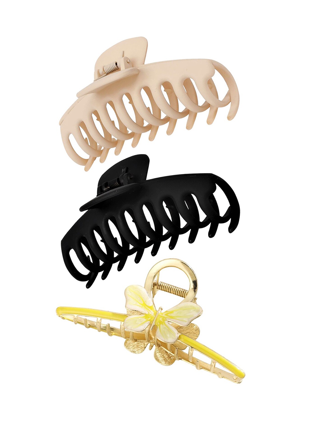

Xivir Set of 3 Claw Clip, Black