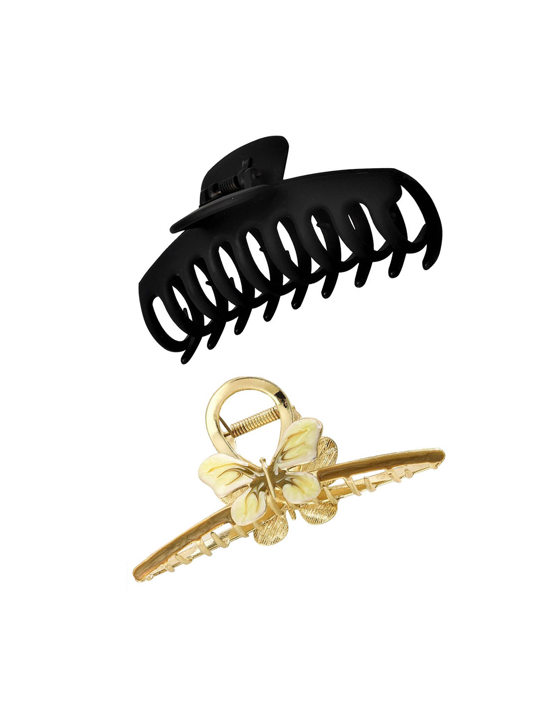 

Xivir Set of 2 Claw Clip, Black