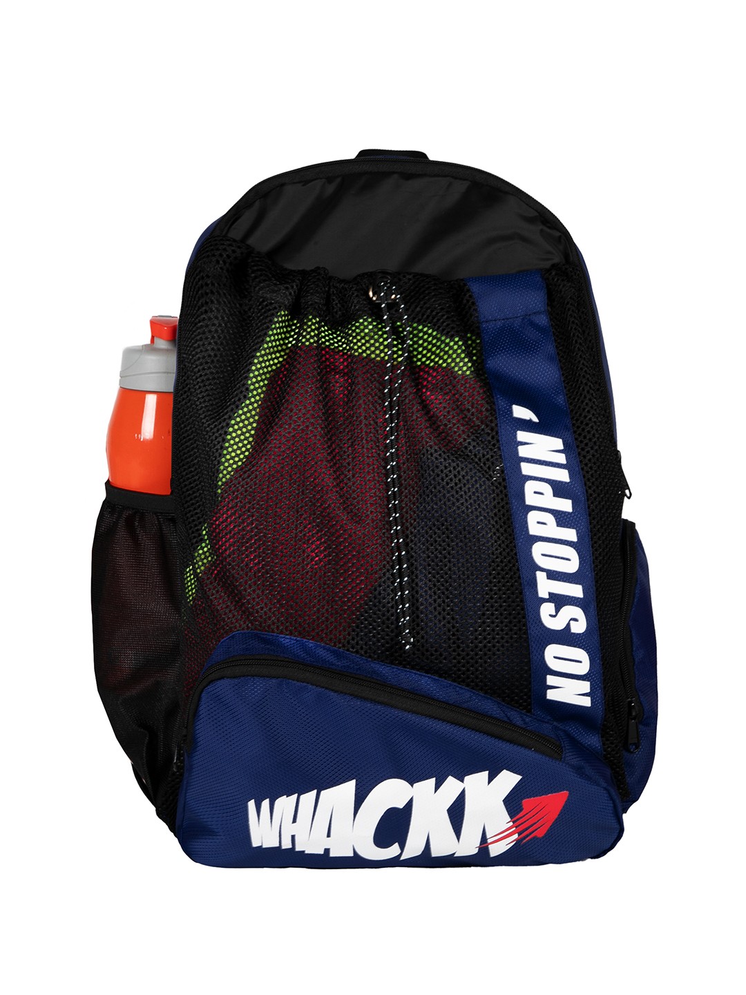 

Whackk Unisex Printed Swimming Backpack, Navy blue