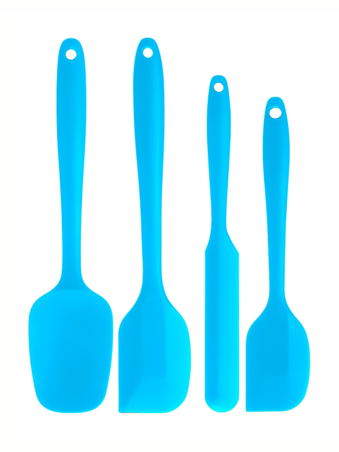 

P-Plus International Blue 4-pcs Non-Stick Kitchen Spatula Set