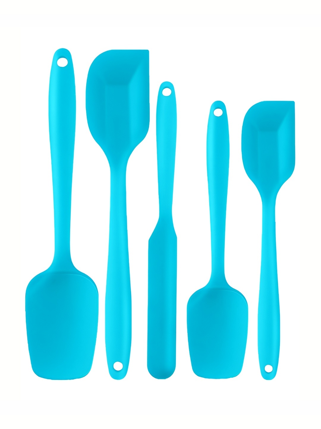 

P-Plus International Blue 5 Pieces Non-Stick Silicone Kitchen Spatula Set