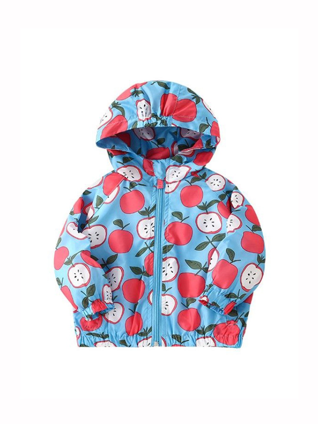 

StyleCast x Revolte Girls Blue Lightweight Longline Outdoor Tailored Jacket