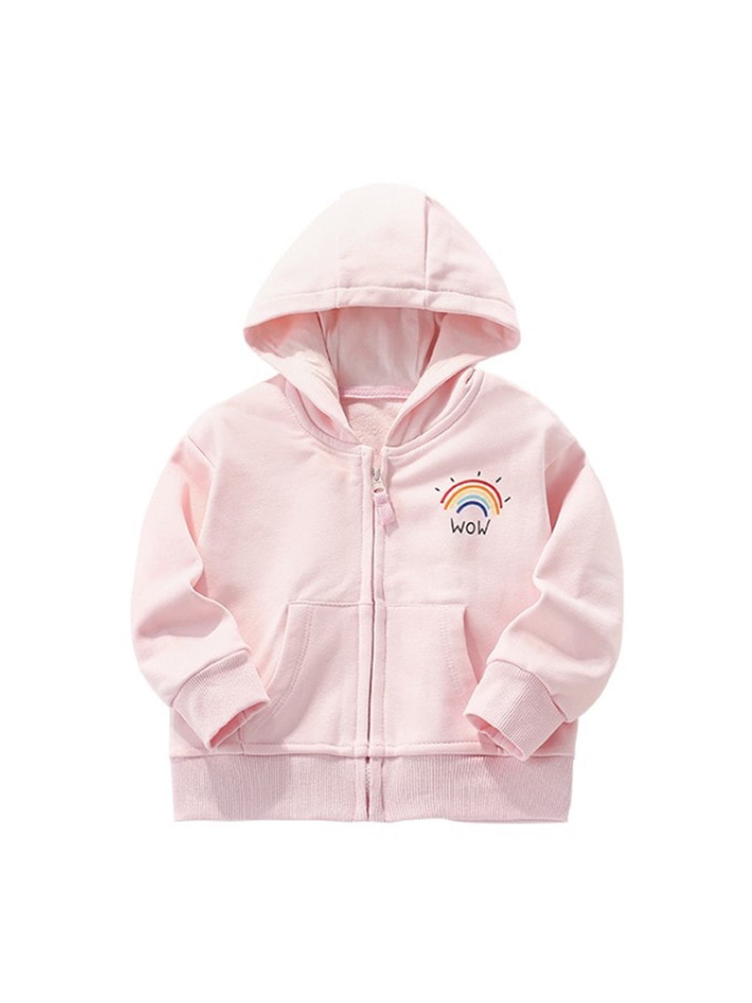 

StyleCast x Revolte Girls Hooded Lightweight Bomber Jacket, Pink
