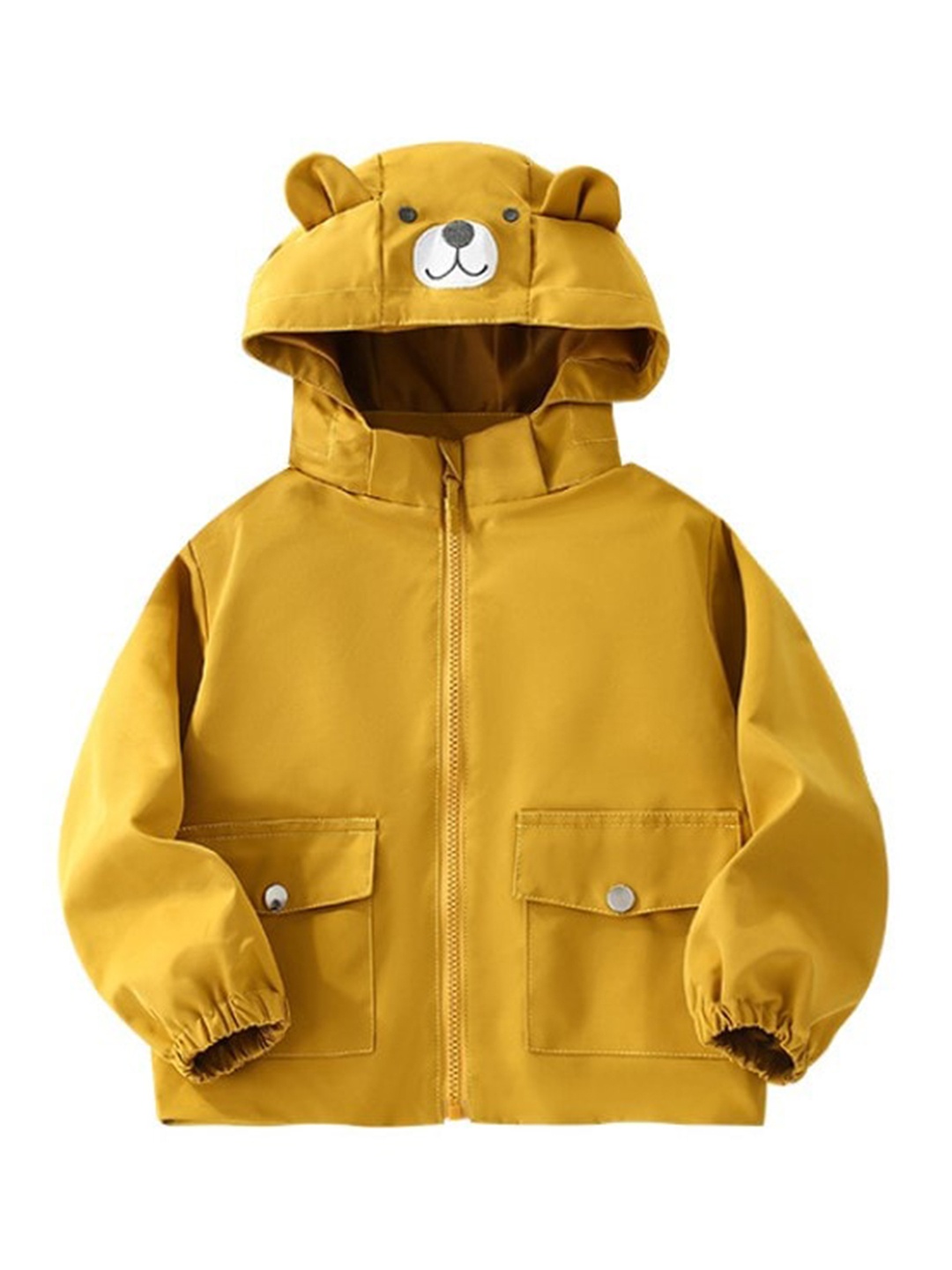 

StyleCast x Revolte Boys Lightweight Hooded Cotton Bomber Jacket, Yellow