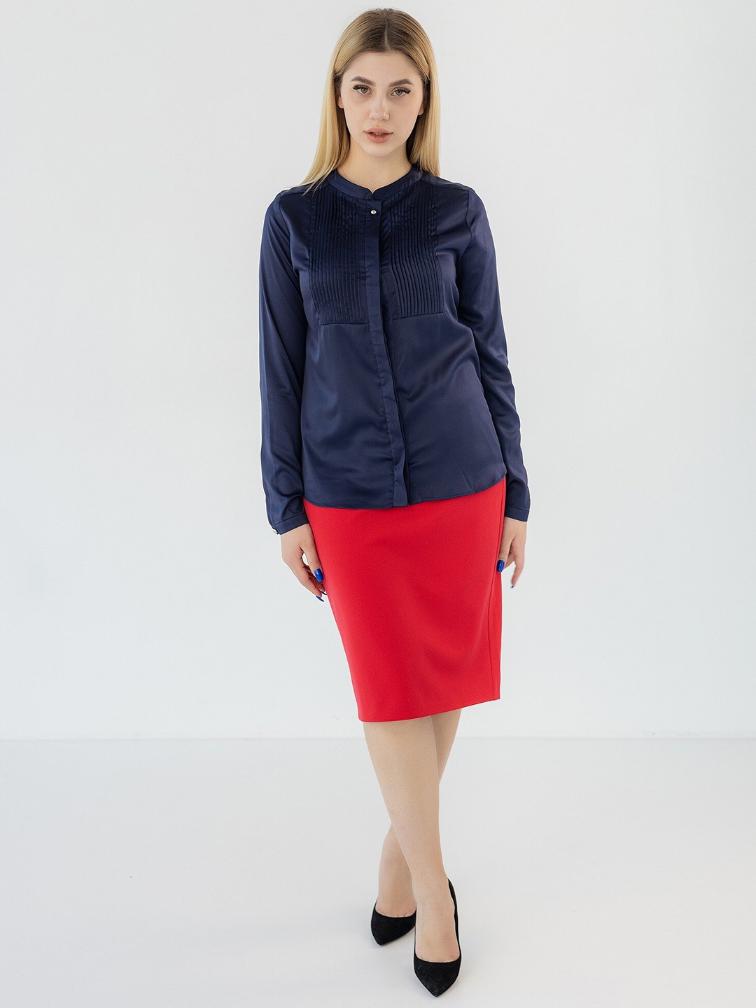 

Diyas London Colourblocked Sheath Dress, Blue