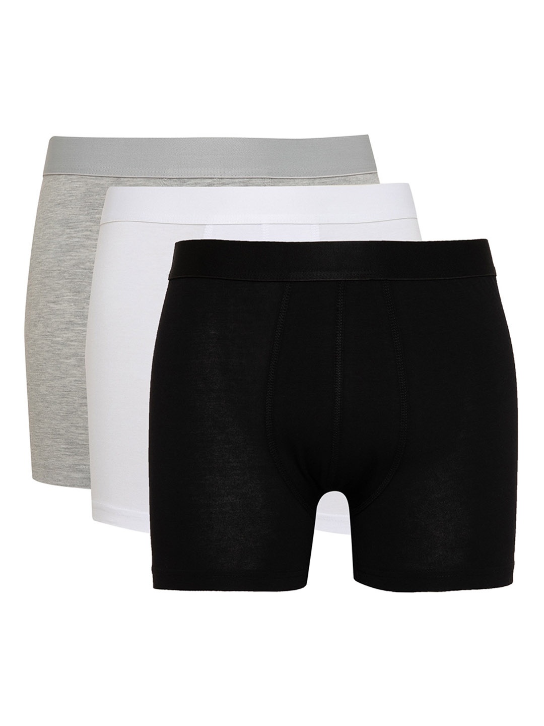 

DeFacto Men Pack Of 3 Short Trunk, Black