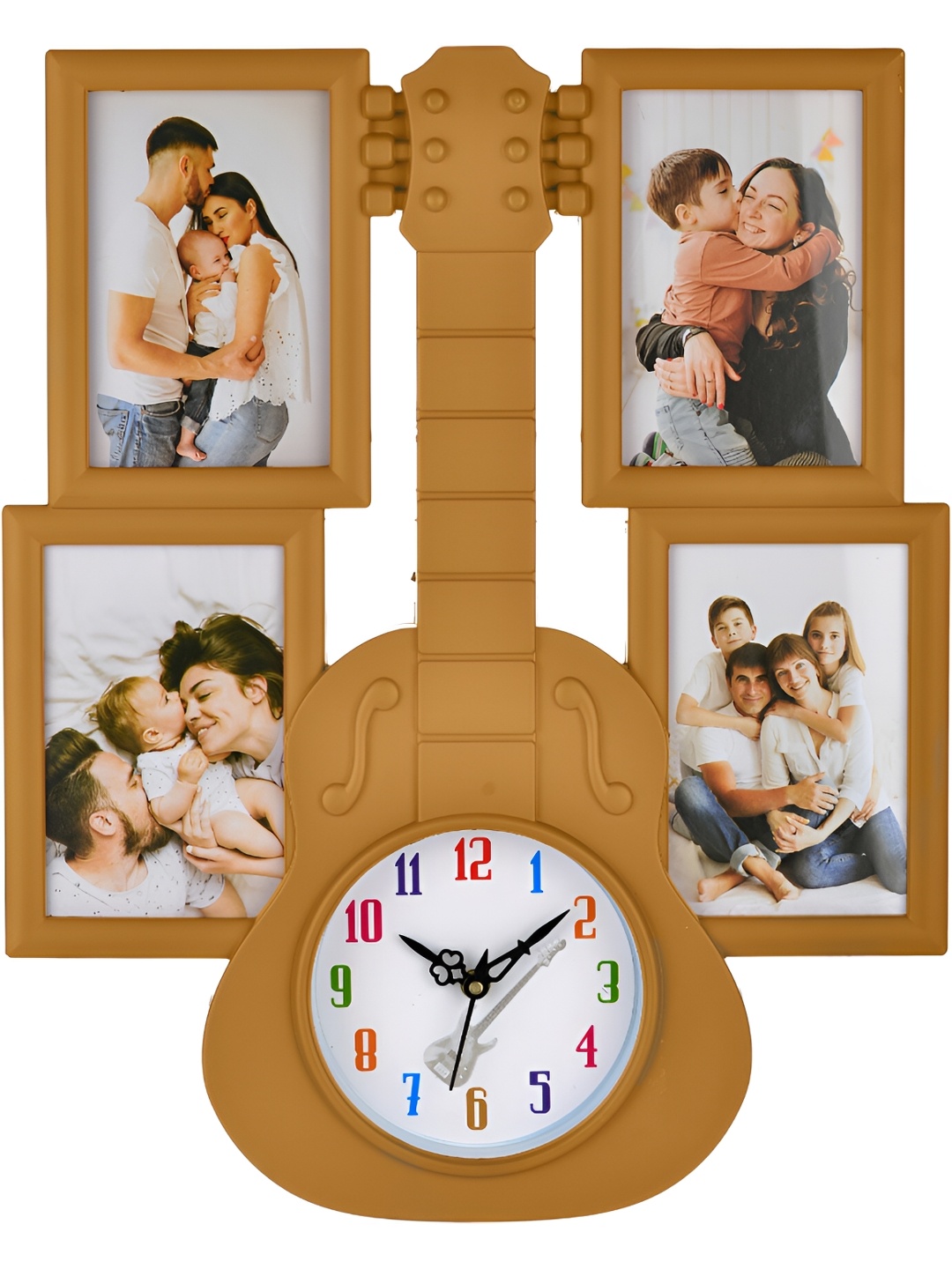 

Attractionz Beige Textured Analogue Contemporary Wall Clock