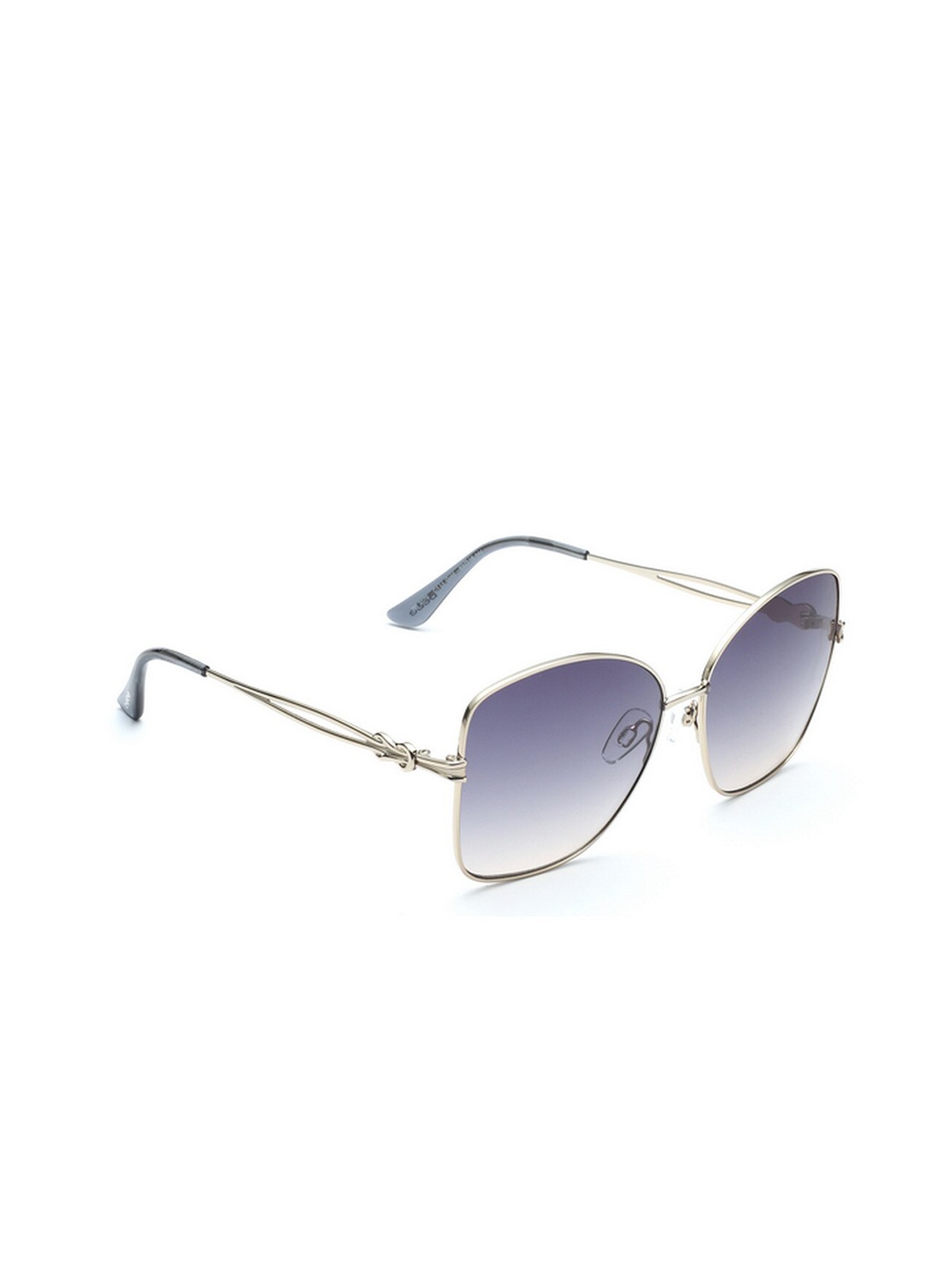 

bebe Women Square Sunglasses with UV Protected Lens, Blue