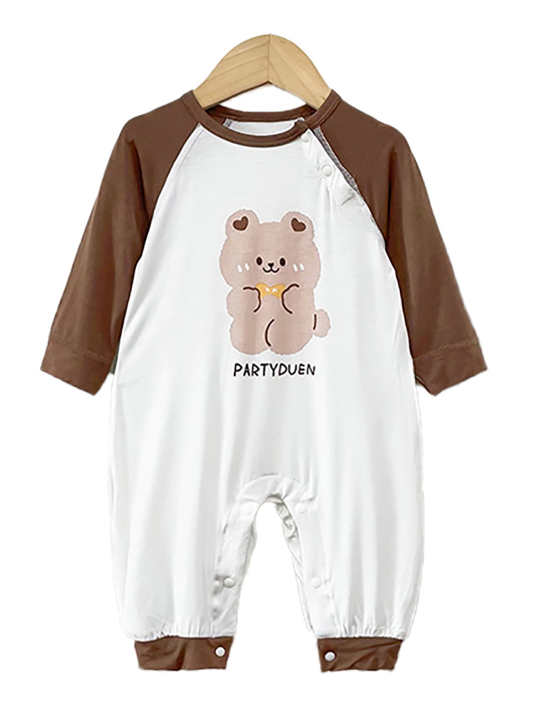 

StyleCast x Revolte Infant Boys Printed Romper, White