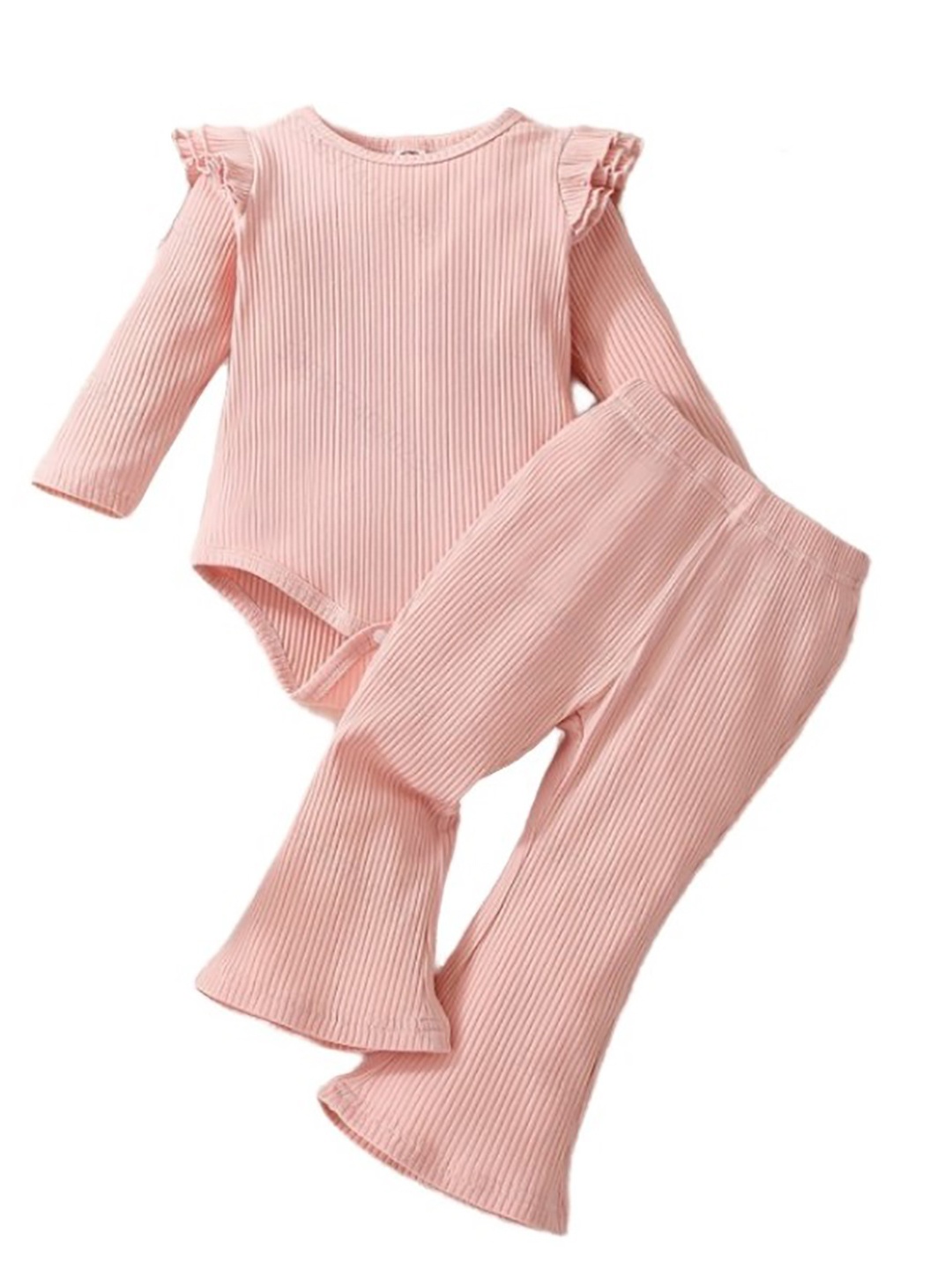 

StyleCast x Revolte Girls Top With Palazzos, Pink