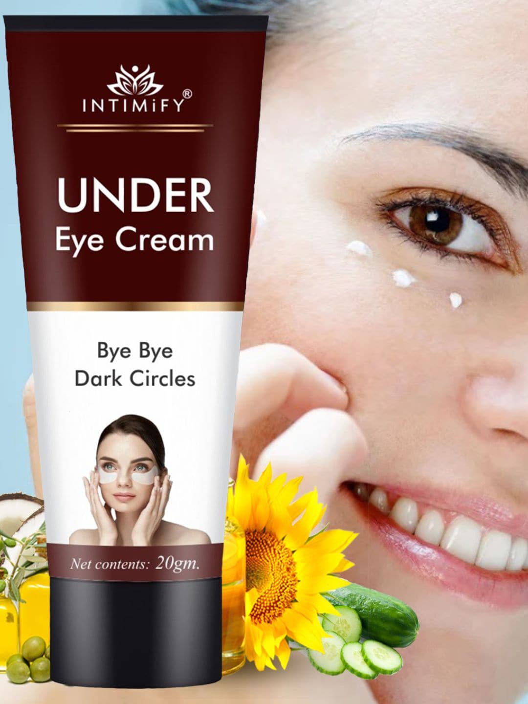 

INTIMIFY Under Eye Cream - 20 gm, White