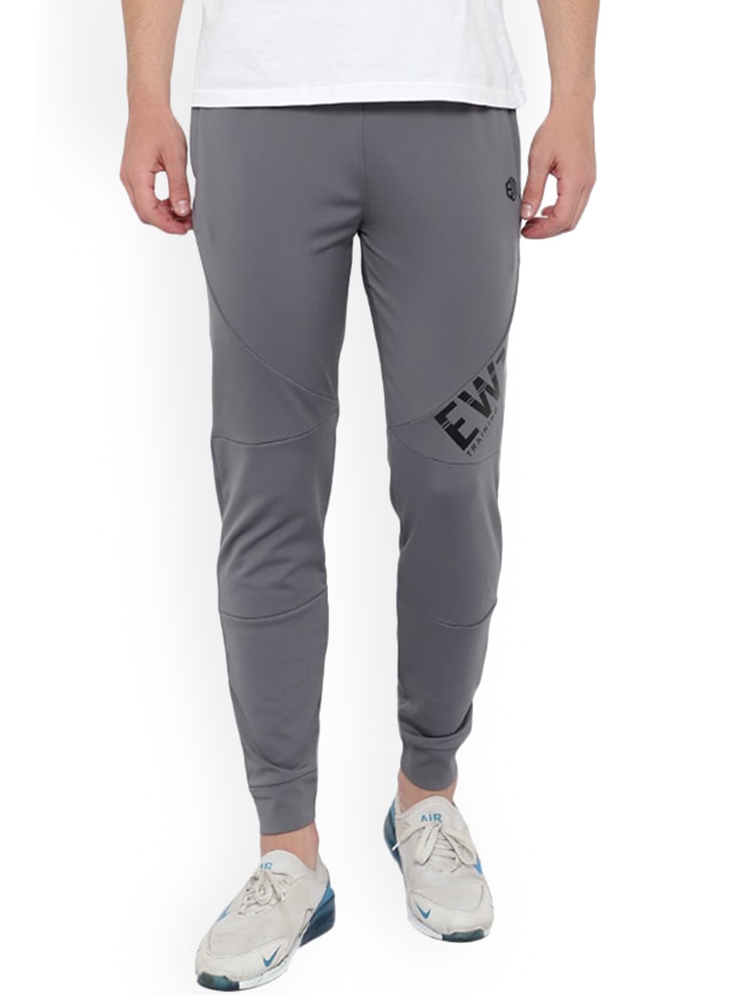 

ENDEAVOUR WEAR Men Rapid Dry Mid-Rise Joggers, Grey