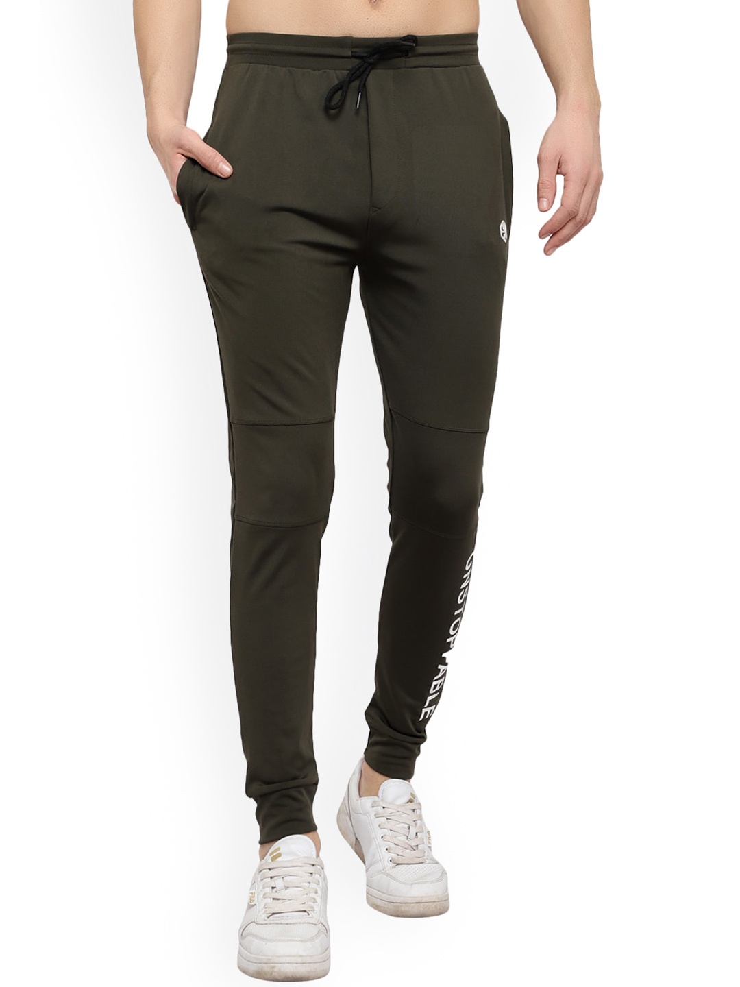 

ENDEAVOUR WEAR Men Rapid Dry Mid-Rise Joggers, Olive