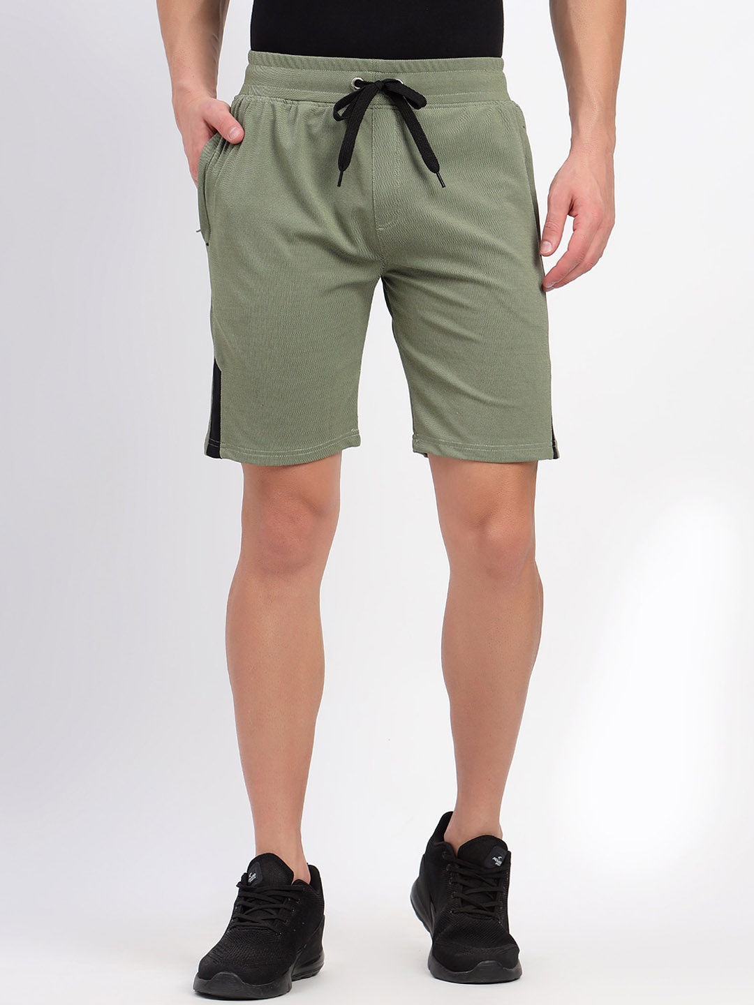 

ENDEAVOUR WEAR Men Mid Rise Shorts, Sea green