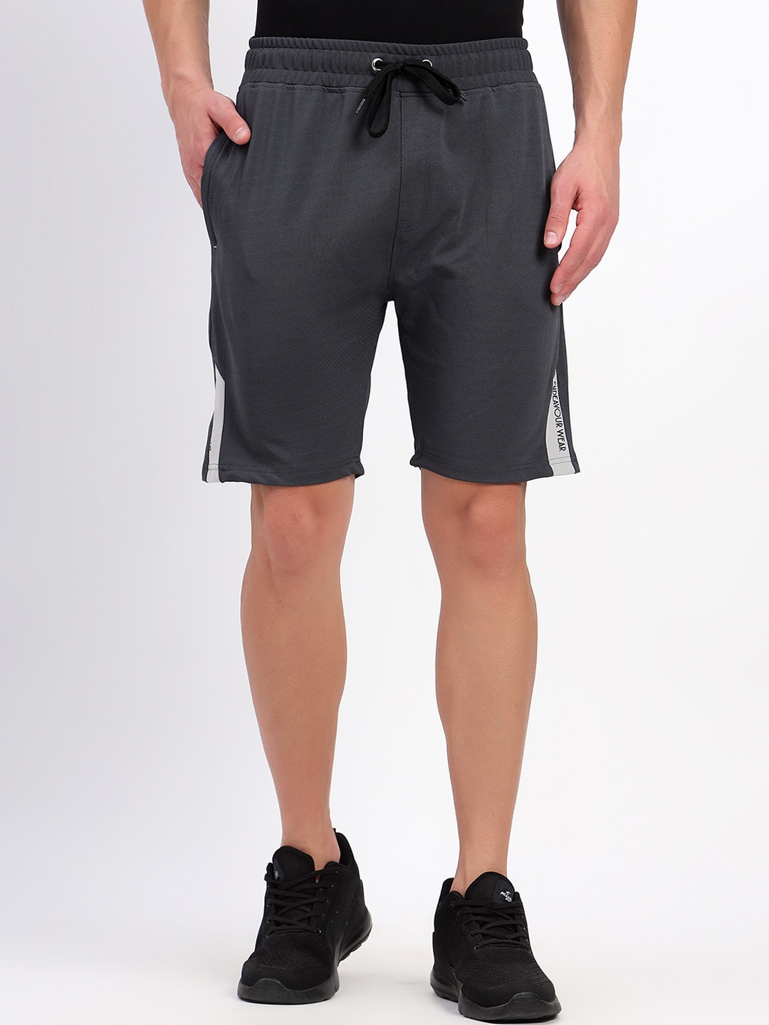 

ENDEAVOUR WEAR Men Mid Rise Shorts, Grey