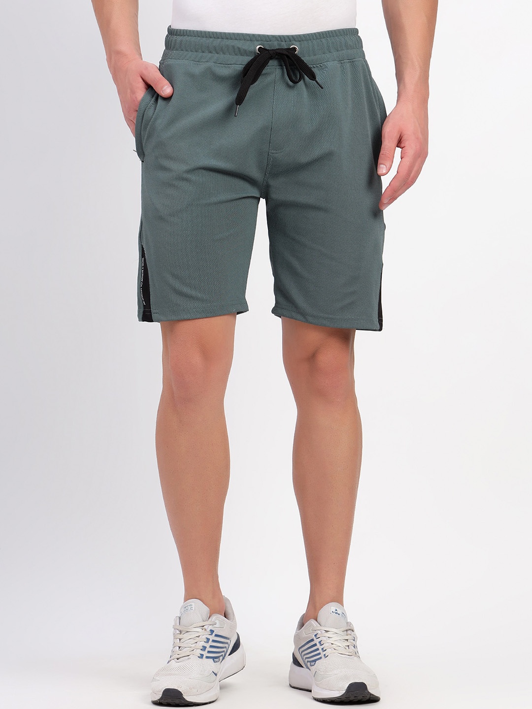 ENDEAVOUR WEAR Men Mid Rise Shorts, Green