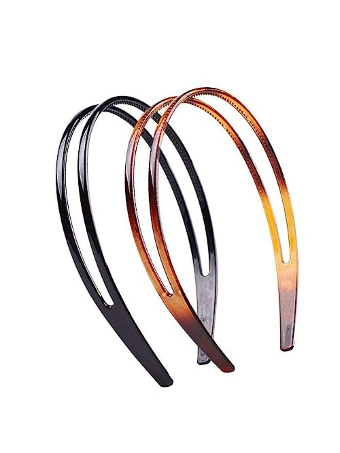 

BAESD Women Set of 2 Hairbands, Black