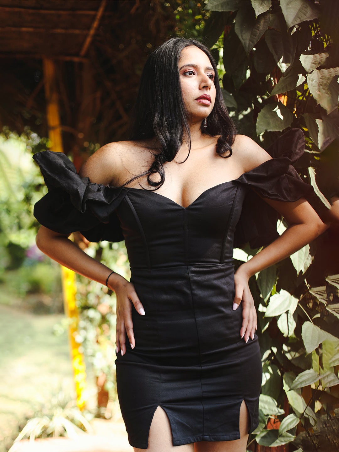 

Lea Clothing Co. Bodycon Dress, Black