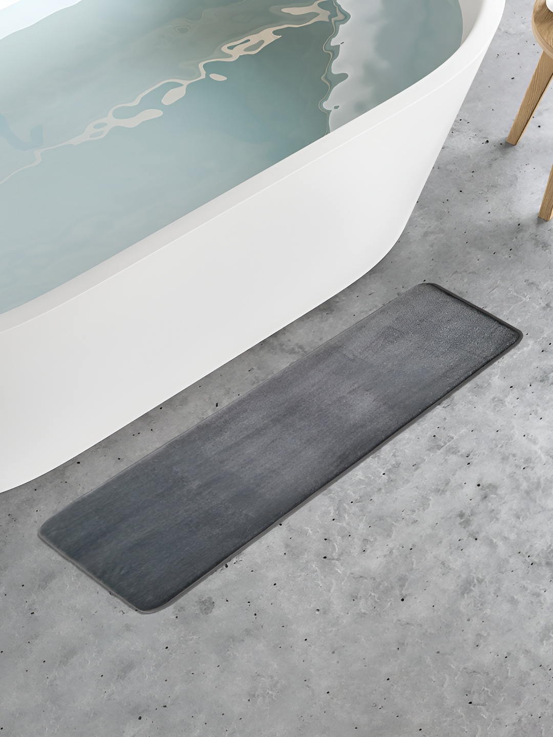 

Home Centre Buttercup Zenith Grey Anti-Skid Bath Runner