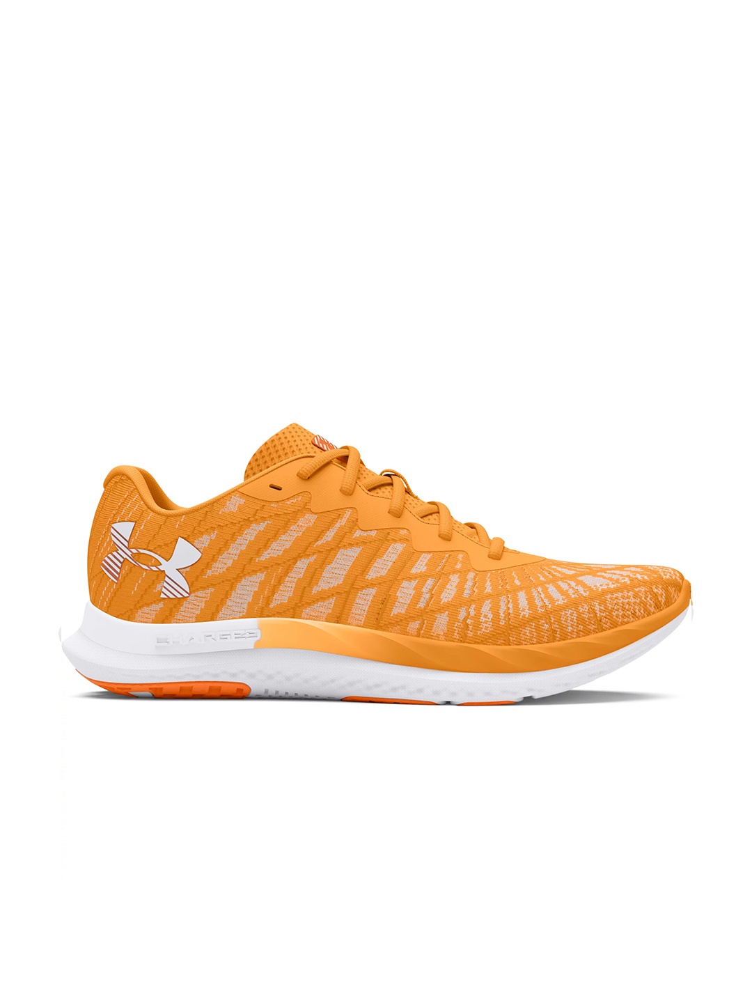 

UNDER ARMOUR Men Woven Design Charged Breeze 2 Running Shoes, Orange
