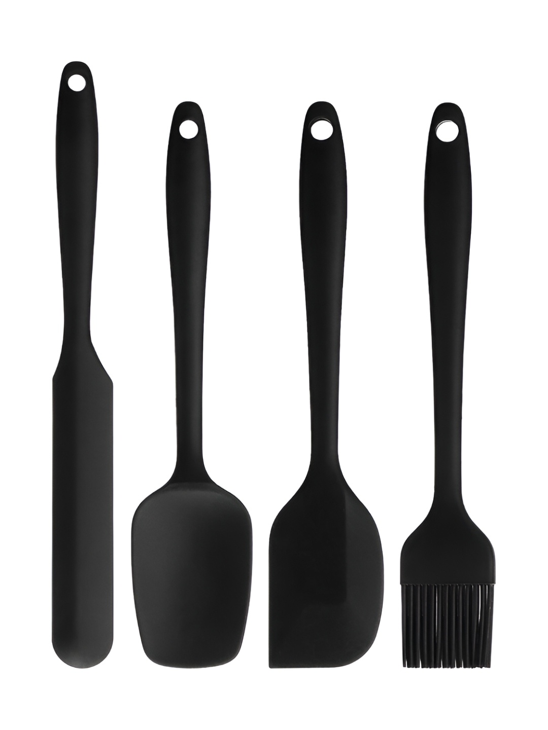 

P-Plus International Black 4 Pieces Spatulas